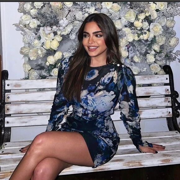 ZARA BLOGGER FAVORITE FLORAL PRINT DRESS - Picture 1 of 14